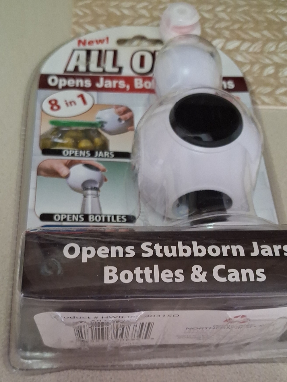 All In One Jar and Bottle Opener.